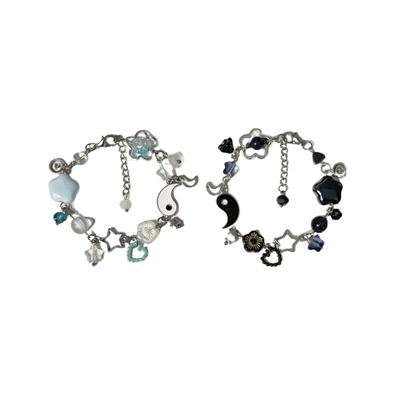 SatoSugu Matching Bracelets - JJK Bracelets - Anime Bracelets - Charm Bracelets - Yin and Yang Bracelets