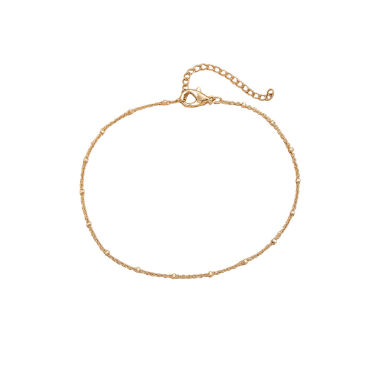 Kinitial Stainless Steel Anklets For Women Girls Summer Beach Barefoot Accessories Birthday Party Gift
