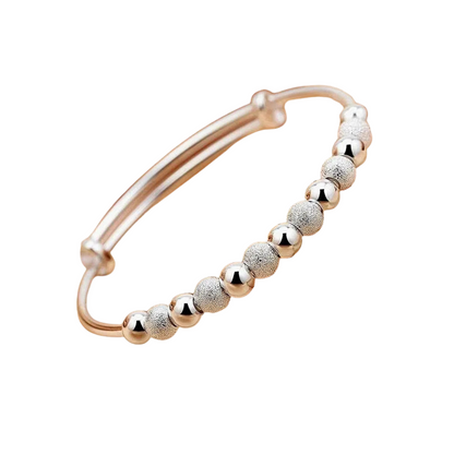 Charms 925 Silver-Color Luxury Beads Bracelets Bangles Cute For Women Fashion Party Wedding Jewelry Adjustable