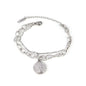 steel bracelet For Women stainless bracelets Heart Pendant Bracelets Fashion Chain Bracelets women Thick Bracelet Jewelry Gift