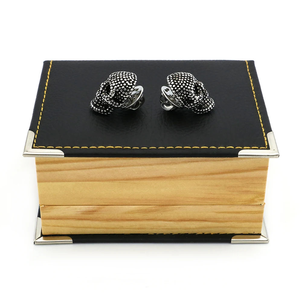 New Arrival Skull Design Lapel Pin Brooches Men's Suit Dress Studs Brooches Collar Party Engagement