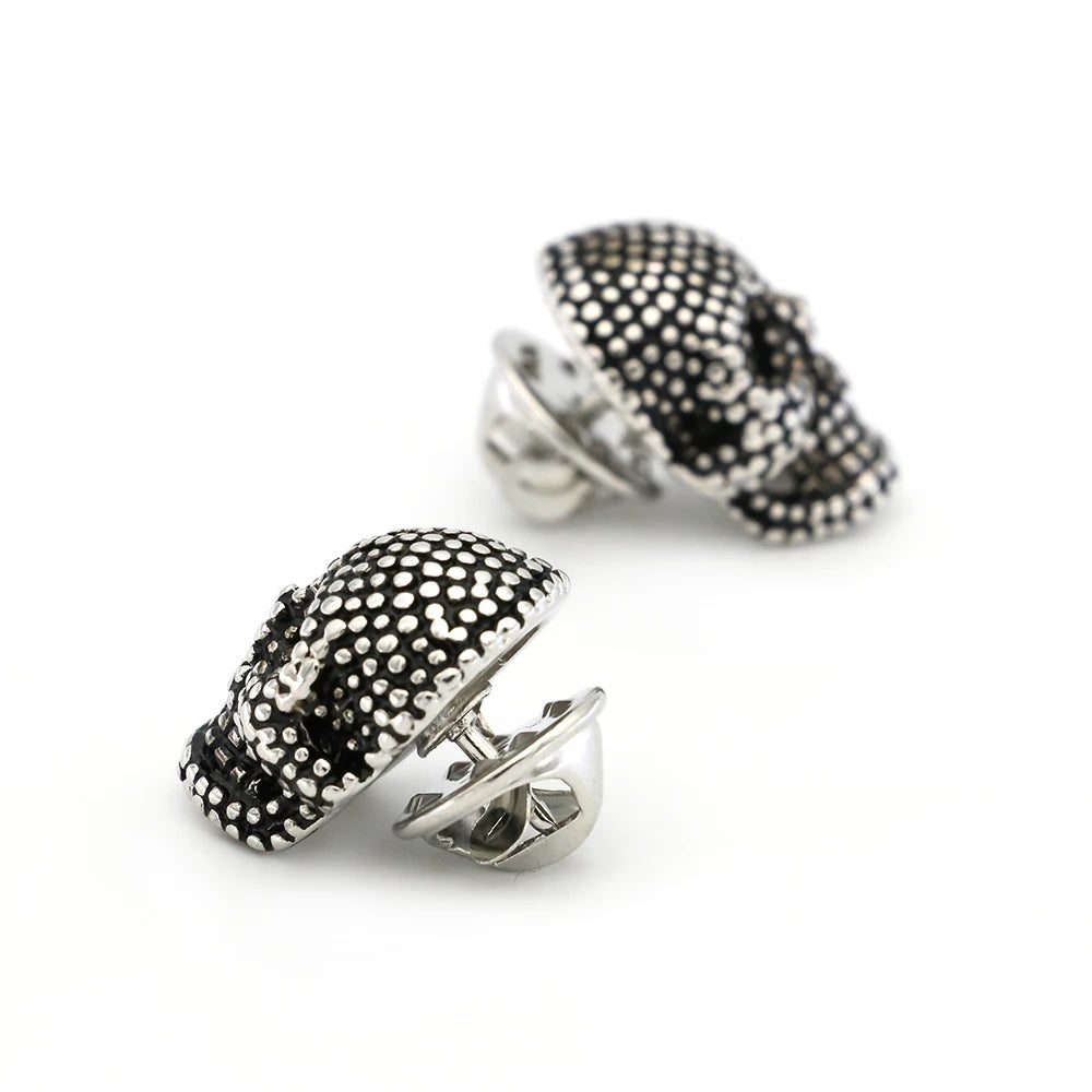 New Arrival Skull Design Lapel Pin Brooches Men's Suit Dress Studs Brooches Collar Party Engagement