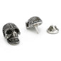 New Arrival Skull Design Lapel Pin Brooches Men's Suit Dress Studs Brooches Collar Party Engagement