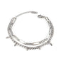 steel bracelet For Women stainless bracelets Heart Pendant Bracelets Fashion Chain Bracelets women Thick Bracelet Jewelry Gift