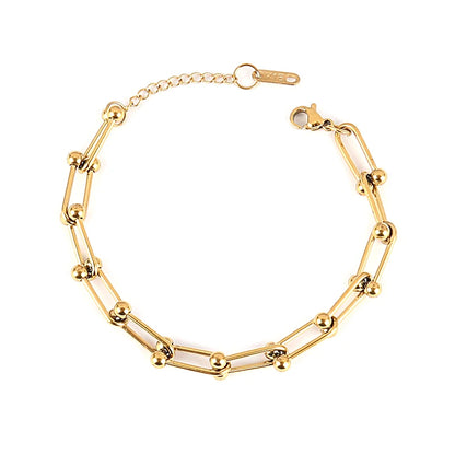 steel bracelet For Women stainless bracelets Heart Pendant Bracelets Fashion Chain Bracelets women Thick Bracelet Jewelry Gift