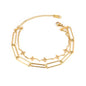 steel bracelet For Women stainless bracelets Heart Pendant Bracelets Fashion Chain Bracelets women Thick Bracelet Jewelry Gift