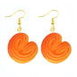Earrings For Women Girls Cute Foods Hamburg Pizza Chicken Leg Candy Bottle Handmade Candy Kids Funny Resin