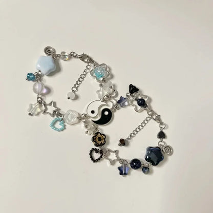 SatoSugu Matching Bracelets - JJK Bracelets - Anime Bracelets - Charm Bracelets - Yin and Yang Bracelets
