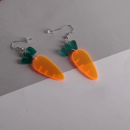 Earrings For Women Girls Cute Foods Hamburg Pizza Chicken Leg Candy Bottle Handmade Candy Kids Funny Resin