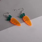 Earrings For Women Girls Cute Foods Hamburg Pizza Chicken Leg Candy Bottle Handmade Candy Kids Funny Resin