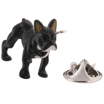 High quality men's and women's brooches cute animals dogs horses turtles lapels pins hats scarves badge accessories jewelry gift