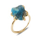 Women's Crystal Ring Adjustable Size Natural Stone Ring Ring Ring Ring Ring Amethyst Silver Silver Party Jewelry Opal Jewelry