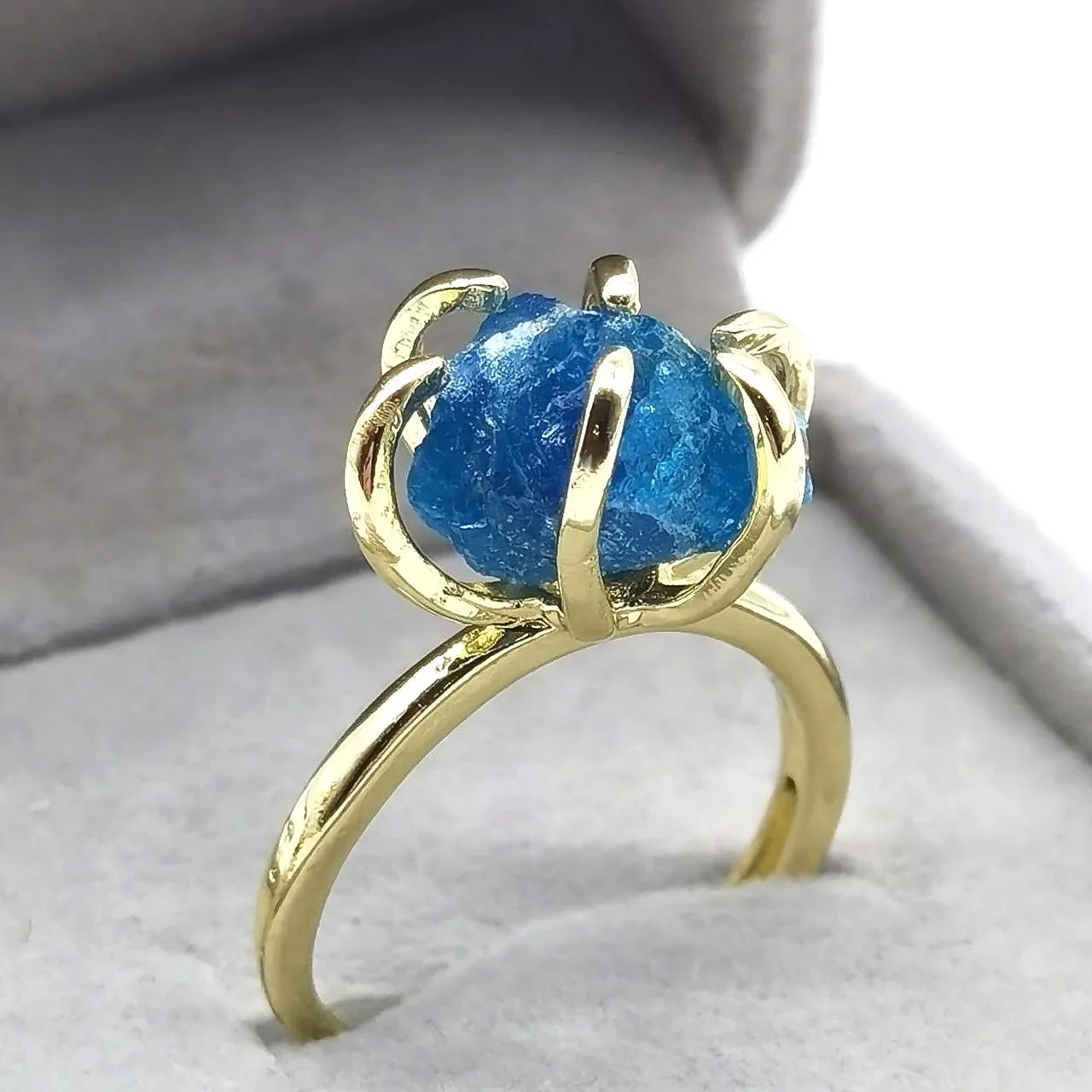 Women's Crystal Ring Adjustable Size Natural Stone Ring Ring Ring Ring Ring Amethyst Silver Silver Party Jewelry Opal Jewelry