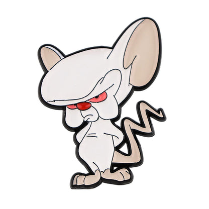 Cartoon Mouse Brooches for Women Cute Enamel Pins Badges Lapel Pins for Backpack Animal Jewelry Clothing Accessories Kids Gifts