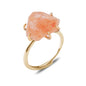Women's Crystal Ring Adjustable Size Natural Stone Ring Ring Ring Ring Ring Amethyst Silver Silver Party Jewelry Opal Jewelry