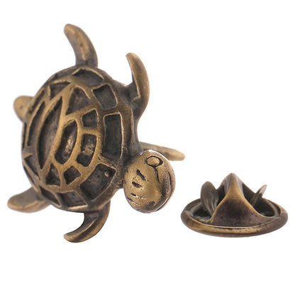 High quality men's and women's brooches cute animals dogs horses turtles lapels pins hats scarves badge accessories jewelry gift