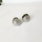 4 Designs Round Ball Geometric Earrings Textured Earrings for Women Star Earrings Basket Huggie Earrings 2019
