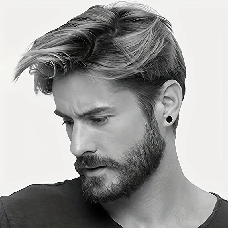 14 Pairs Earrings For Men, Black Earrings Mens Earrings, Stainless Steel Stud Earrings For Women Huggie Hoop Earrings Set