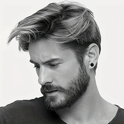 14 Pairs Earrings For Men, Black Earrings Mens Earrings, Stainless Steel Stud Earrings For Women Huggie Hoop Earrings Set